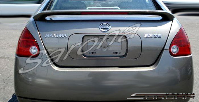 Custom Nissan Maxima Trunk Wing  Sedan (2004 - 2008) - $189.00 (Manufacturer Sarona, Part #NS-044-TW)